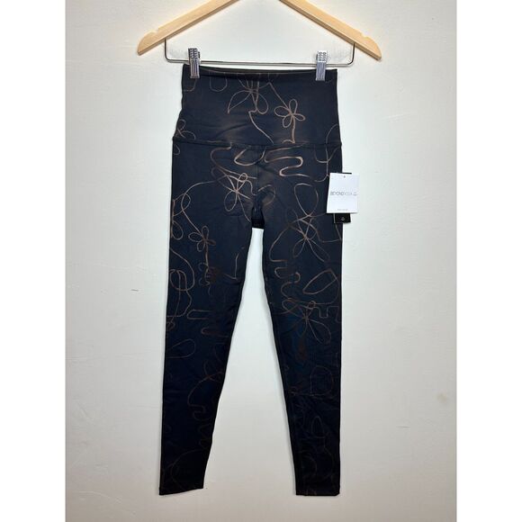 Beyond Yoga Pants - Beyond Yoga Women's WF3243 Size XS Black Matte High Waisted Midi Leggings NWT
